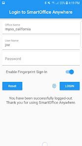 SmartOffice Anywhere.